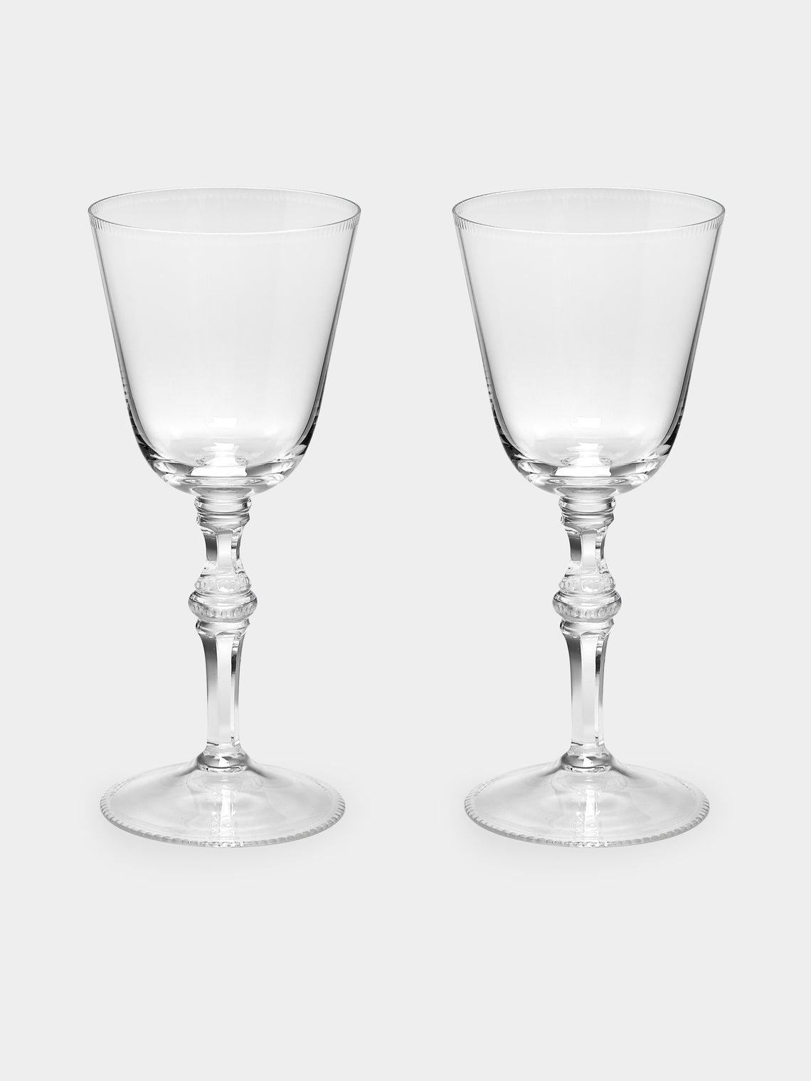 Moser - Mozart Hand-Blown Crystal Red Wine Glasses (Set of 2) - Clear - ABASK 