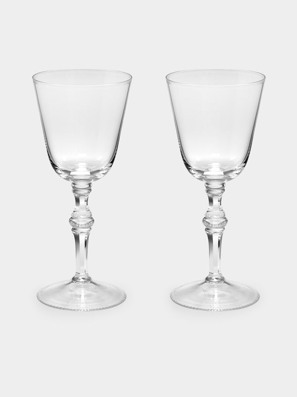 Moser - Mozart Hand-Blown Crystal Red Wine Glasses (Set of 2) - Clear - ABASK 