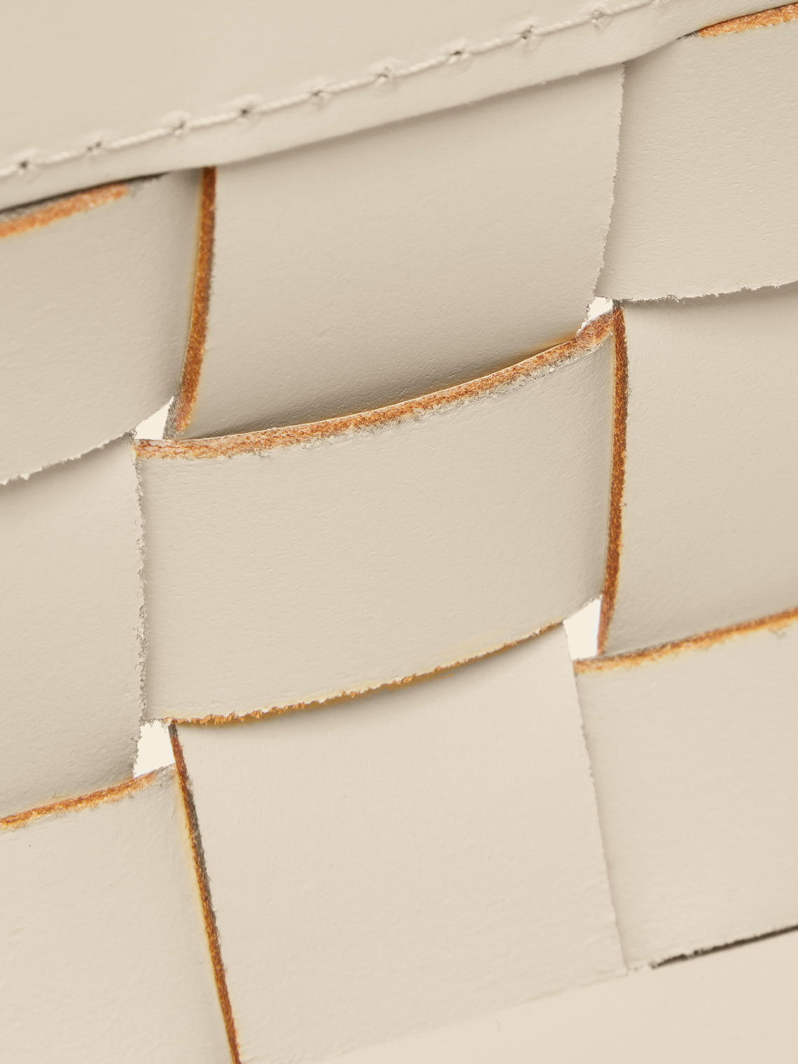 Riviere - Barcelona Water-Resistant Leather Large Towel Basket - Cream - ABASK