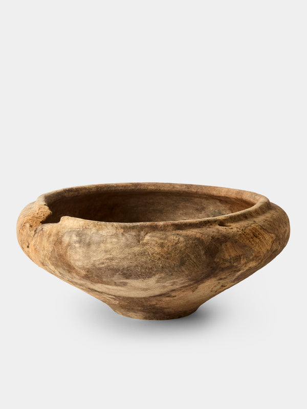Iida Woodturning - Hand-Turned Earth-Finish Dogwood Bowl - Brown - ABASK - 