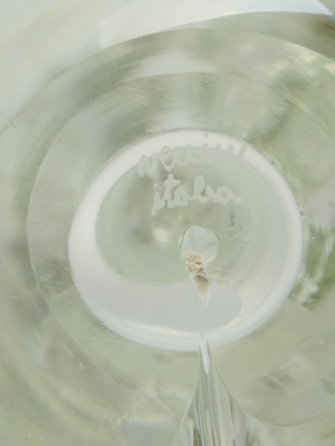 Antique and Vintage - 1960s Venini Pear Murano Glass Paperweight -  - ABASK