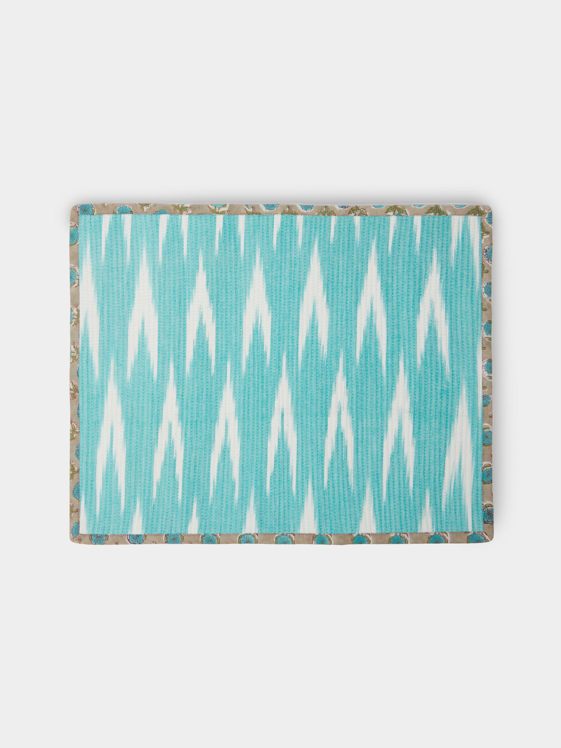 The Table Love - The Breakfast Handwoven Cotton Reversible Placemats (Set of 4) - Pink - ABASK
