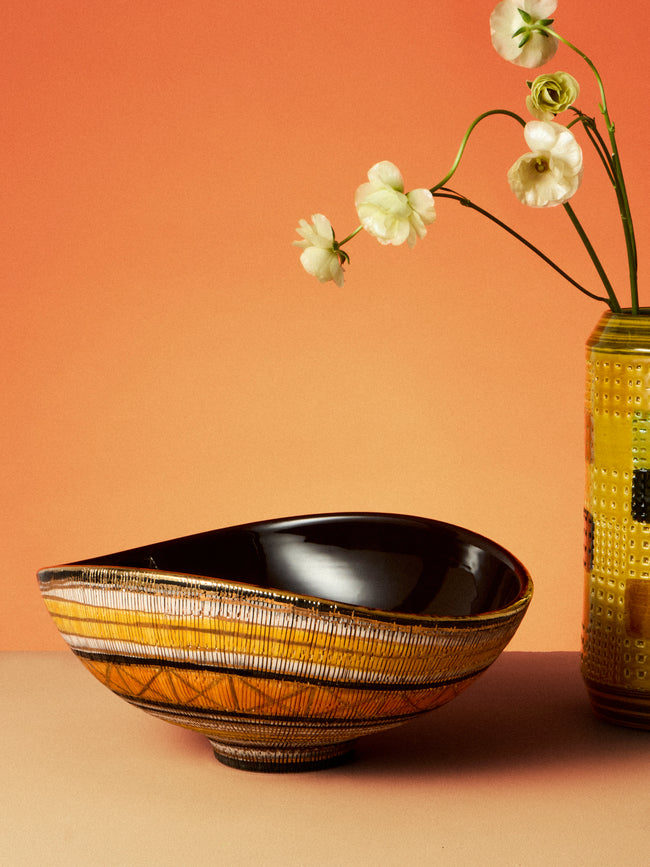 Bitossi Ceramiche - 1950s Seta Ceramic Bowl - Multiple - ABASK