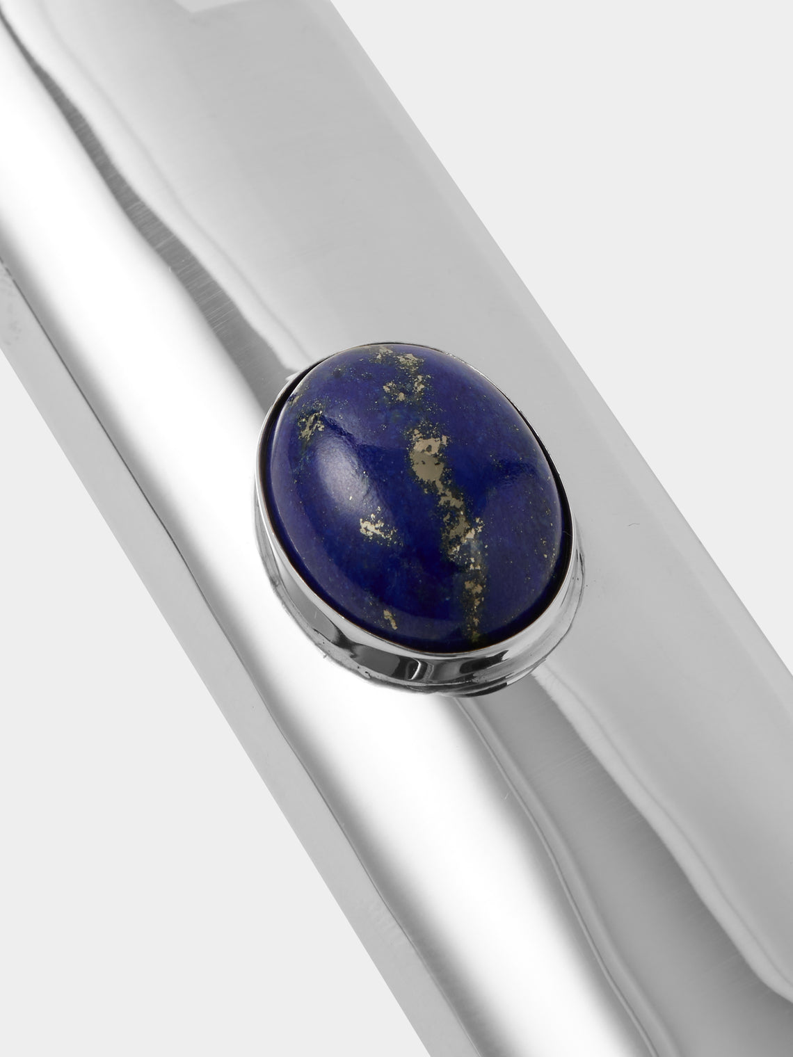 Tavares 1922 - Silver and Lapis Lazuli Lighter Case - Silver - ABASK