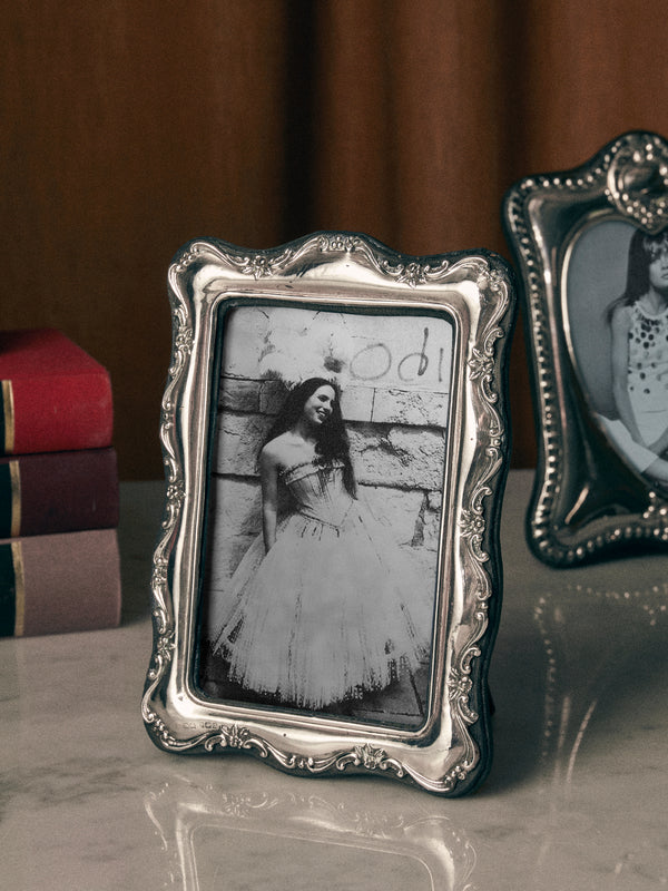 Antique and Vintage - 1900s Sterling Silver Photo Frame - Silver - ABASK