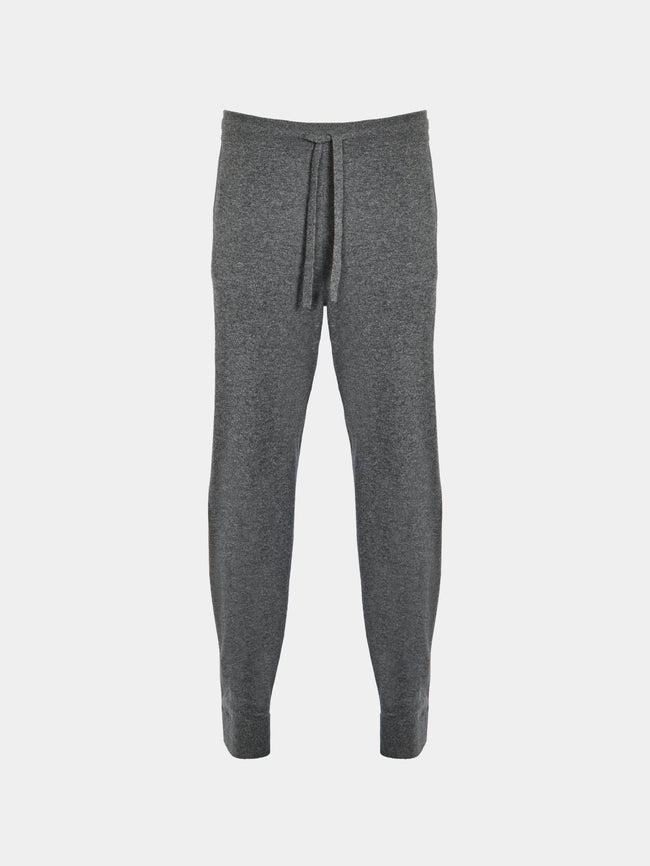Arch4 - Fulham Baby Goat Cashmere Sweatpants | Size: M - Gray - ABASK - 