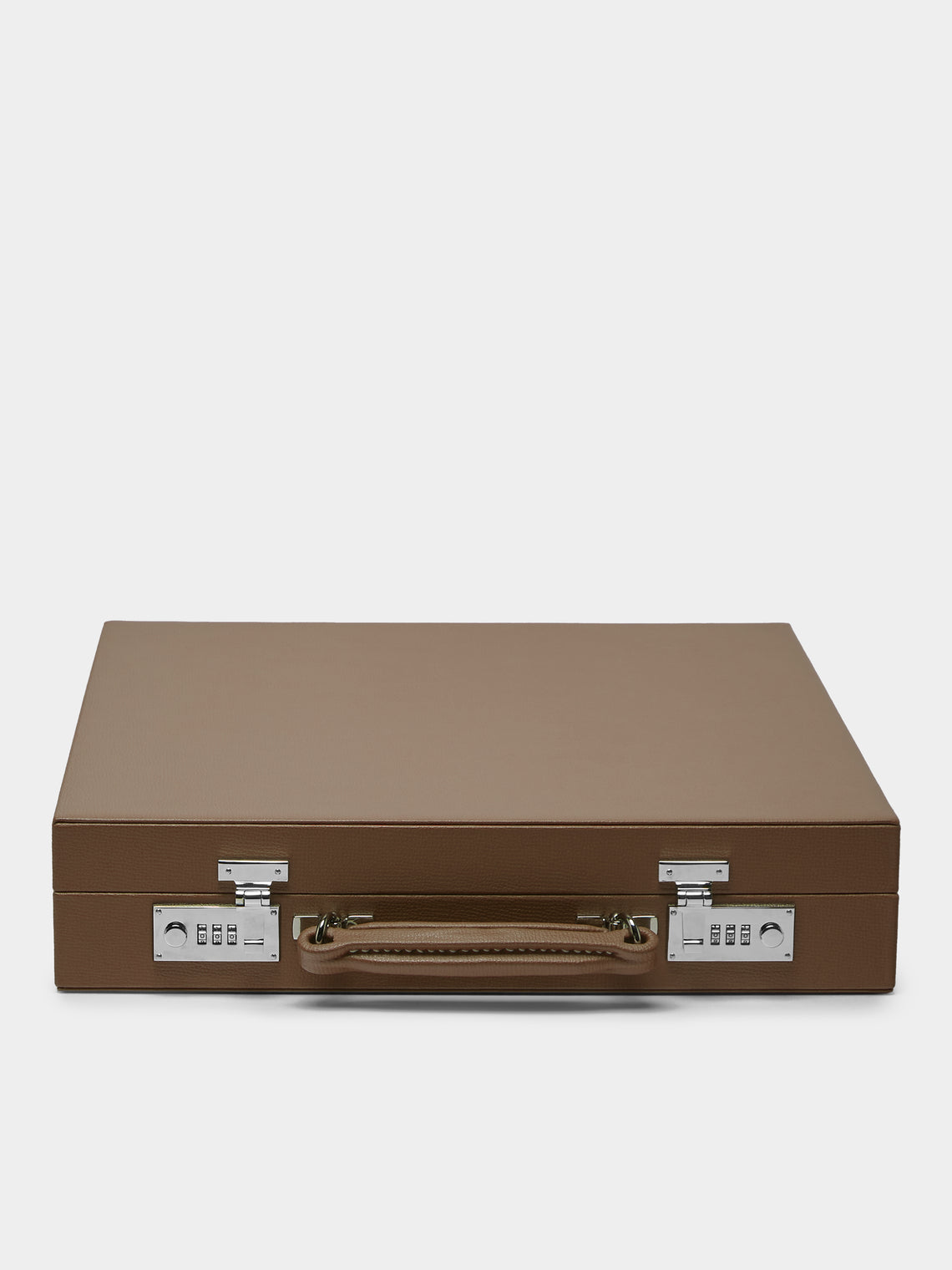 Geoffrey Parker - Leather Poker Set - Tan - ABASK