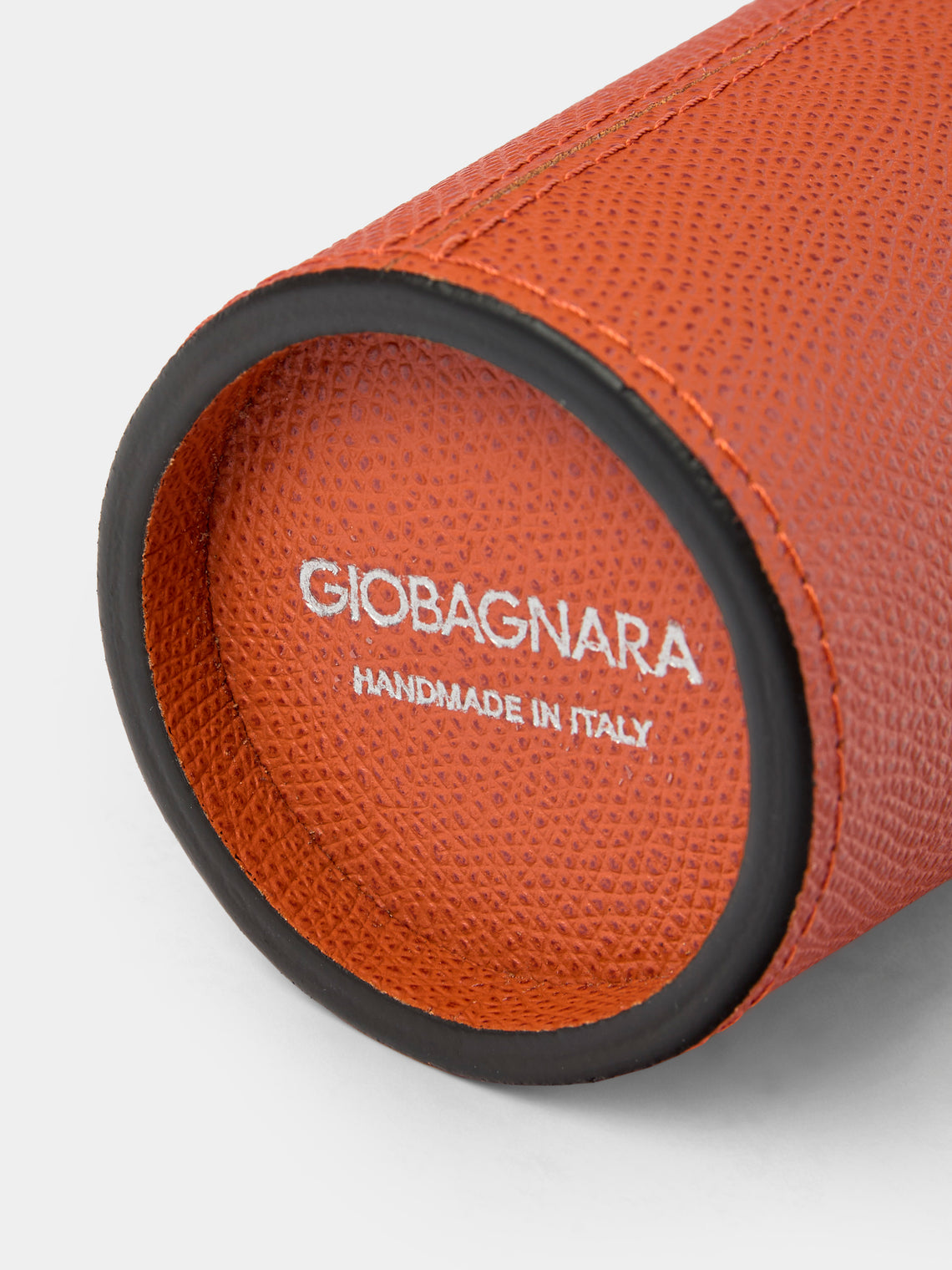 Giobagnara - Leather Dice Cup - Red - ABASK