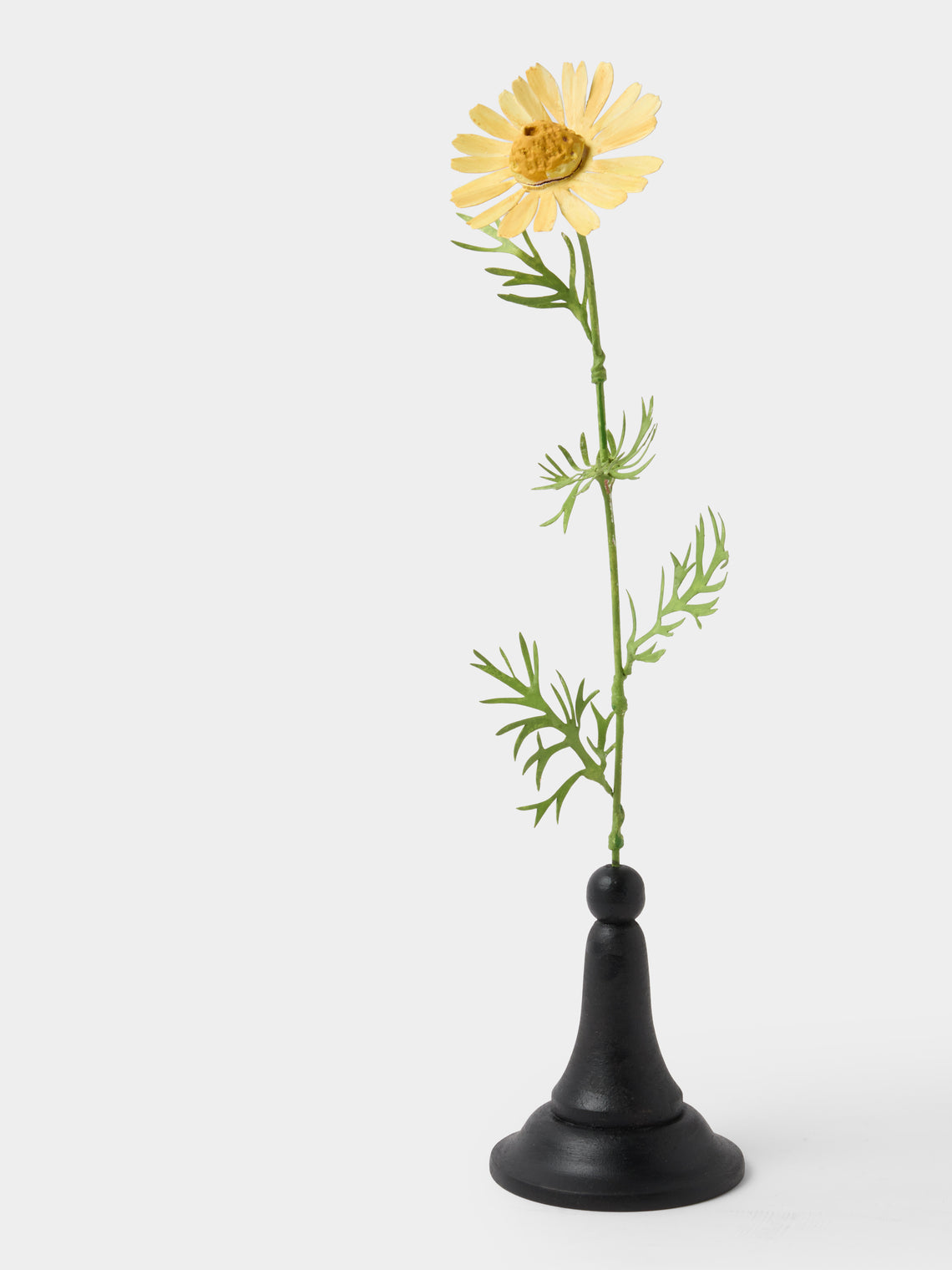 Erbavoglio Milano - Hand-Painted Copper Ornamental Flower - Yellow - ABASK