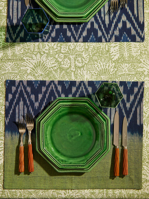 The Table Love - 1950s Vintage Thai Silk Placemats (Set of 8) -  - ABASK