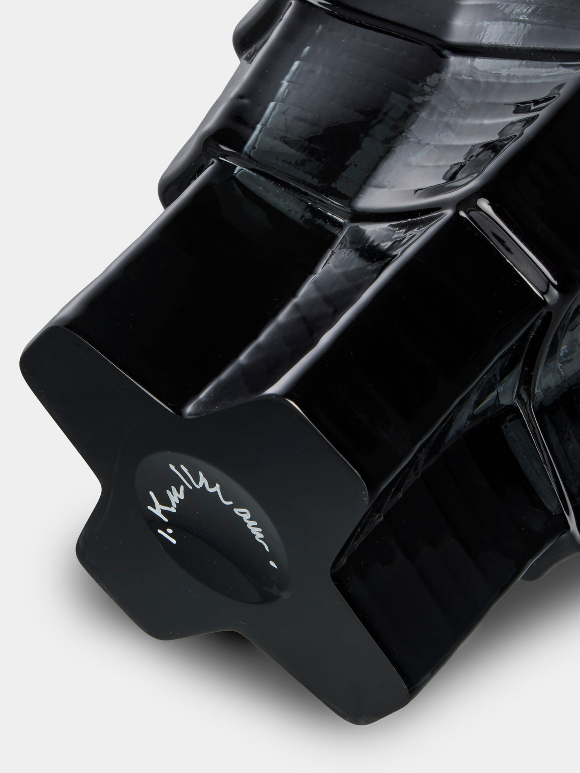 Isabella Kullmann - No.10 Hand-Blown Glass Vase - Black - ABASK