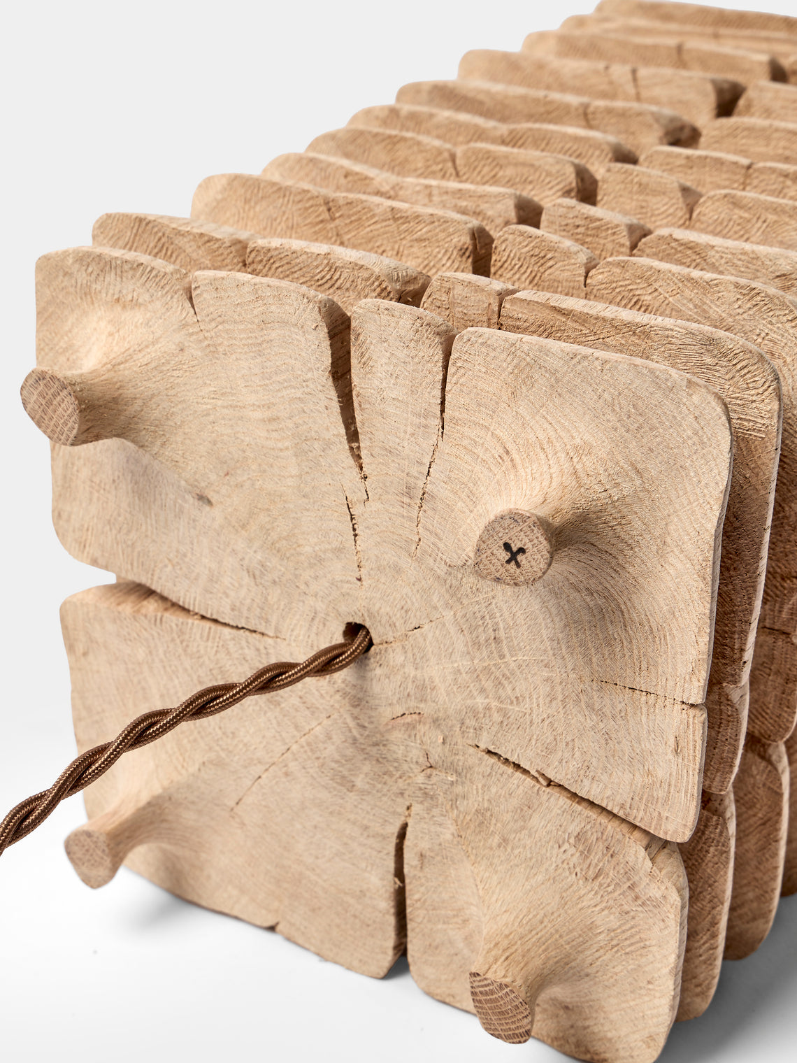 Jamie Gaunt Designs - No. 10 Natural Oak Table Lamp - Natural - ABASK