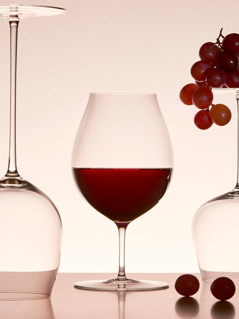 Lobmeyr - Ballerina Hand-Blown Crystal Water / Rich Red Wine Glass III - Clear - ABASK