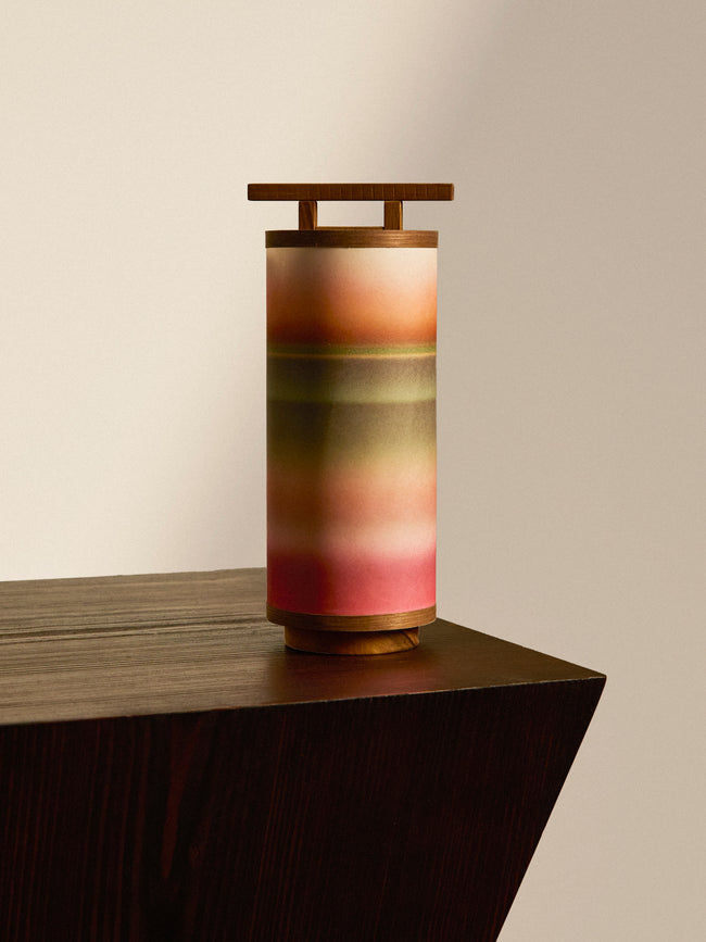 Maxime Prange - Torii Walnut and Washi Paper Small Table Lamp - Multiple - ABASK