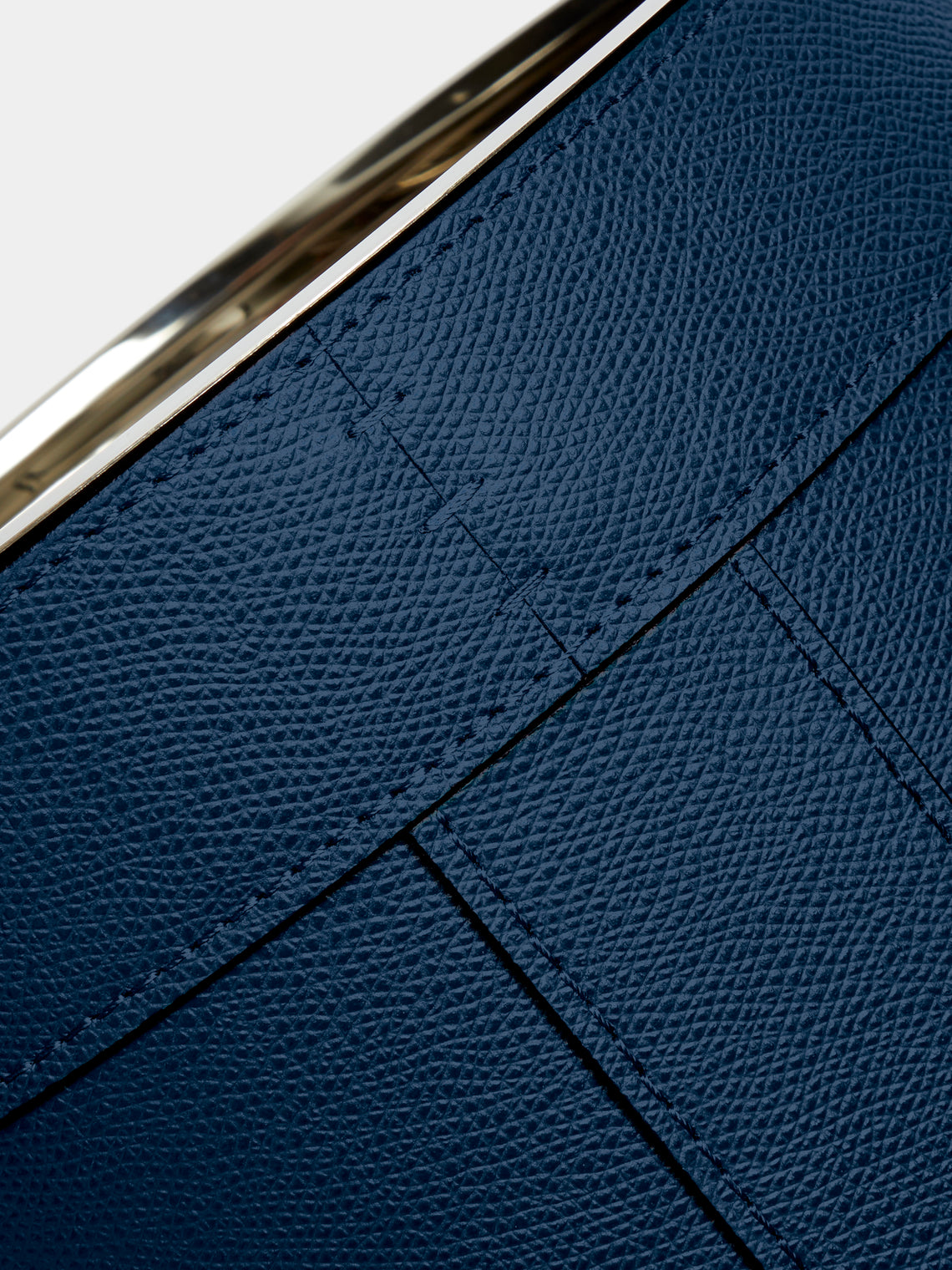 Giobagnara - Brus Leather Wastepaper Bin - Blue - ABASK