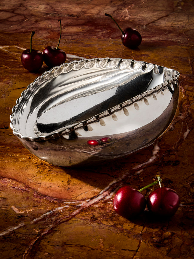 Antique and Vintage - 1970s Italian Solid Silver Bowl - Silver - ABASK