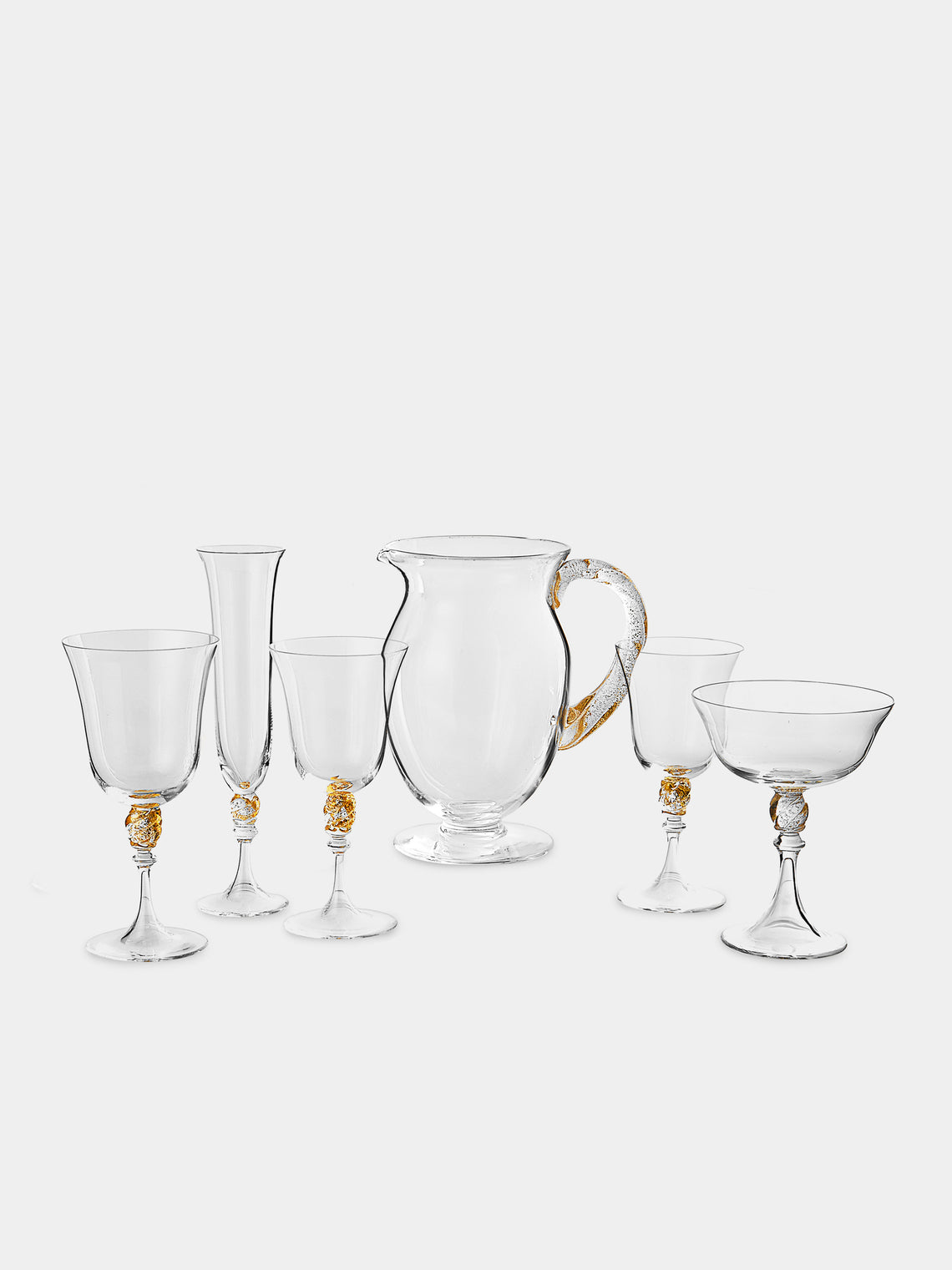 NasonMoretti - A/81 Hand-Blown Murano Collection - Gold - ABASK