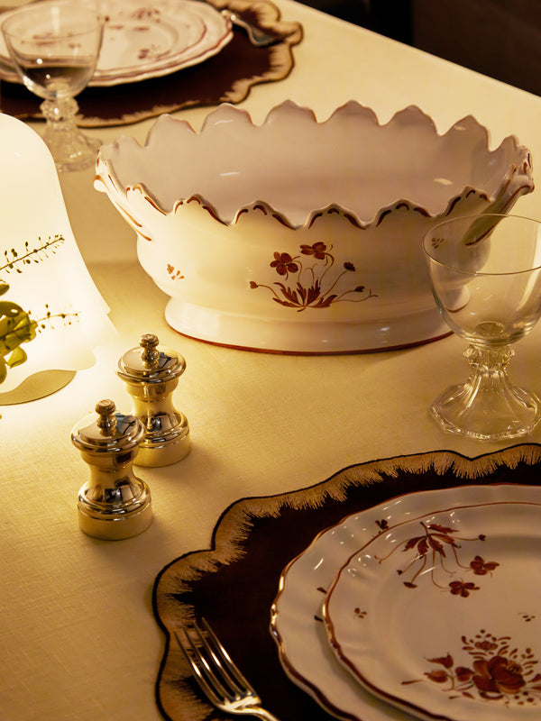 Z.d.G - Camaïeu Verrière Hand-Painted Ceramic Large Bottle Stand -  - ABASK