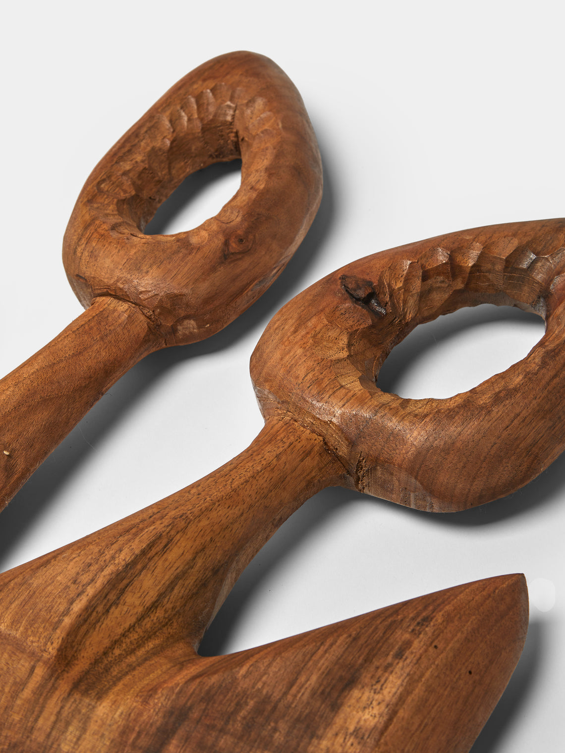 Eliot Daguet - Hand-Carved Walnut Serving Board - Brown - ABASK