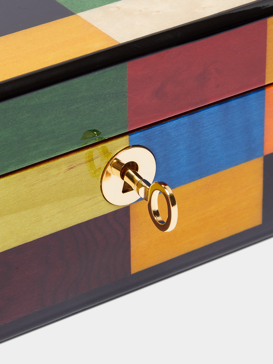 Venezia Rialto Wood Inlay Jewelry Box