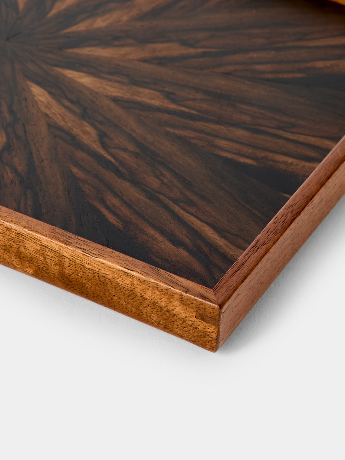 Mori Kougei - Ebony Tray (10in/25cm) - Brown - ABASK