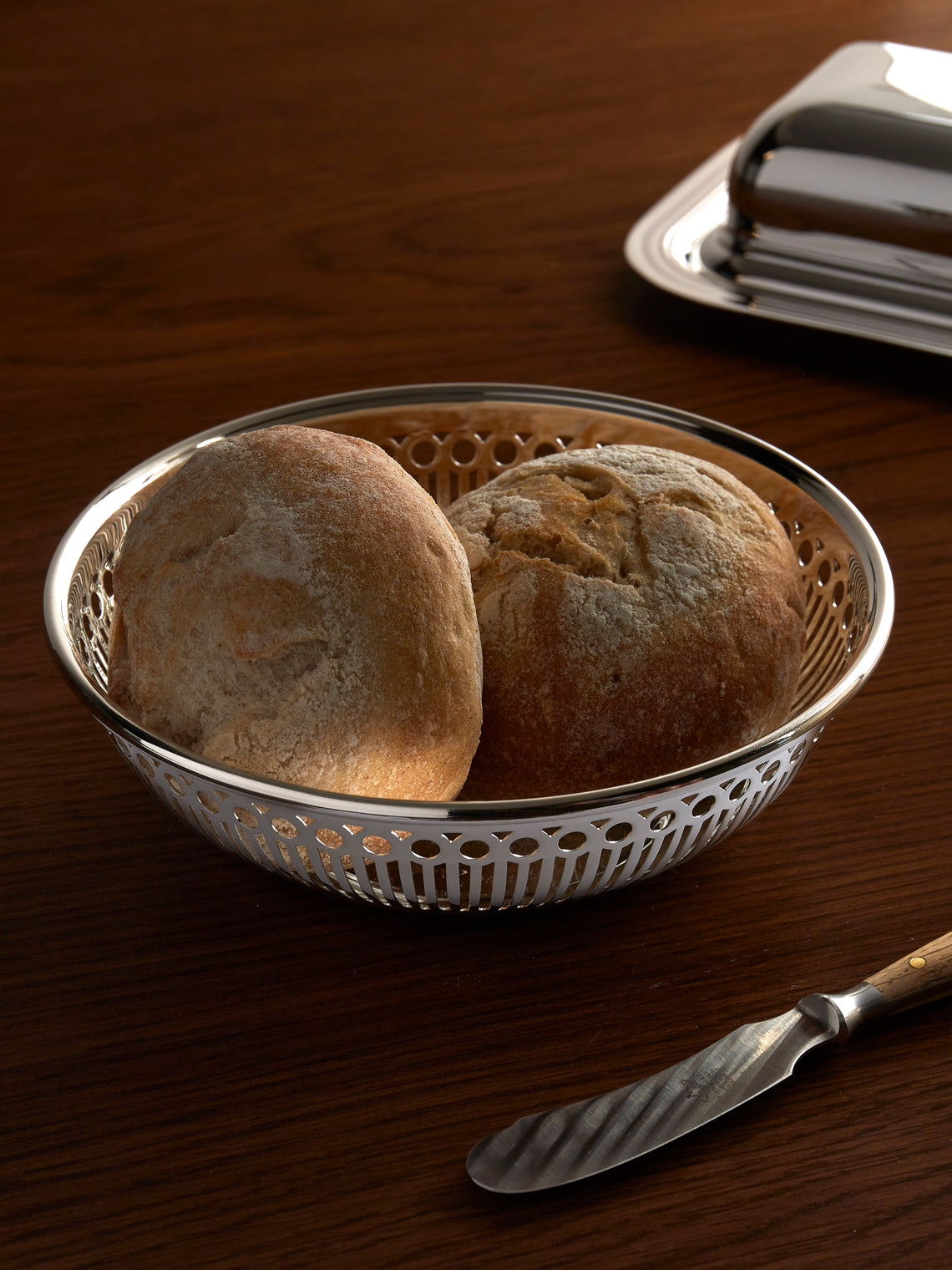 Christofle - Albi Silver-Plated Bread Basket - Silver - ABASK