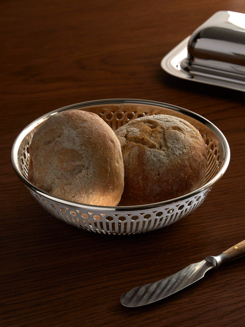 Christofle - Albi Silver-Plated Bread Basket - Silver - ABASK