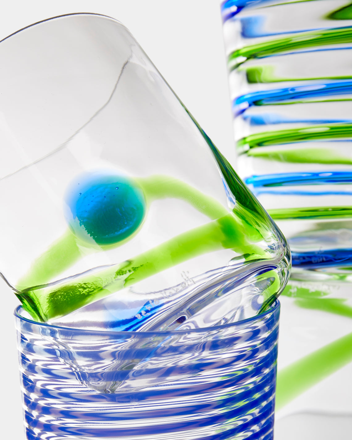 Carlo Moretti - Bora Hand-Blown Murano Glass Tumblers (Set of 6) - Multiple - ABASK