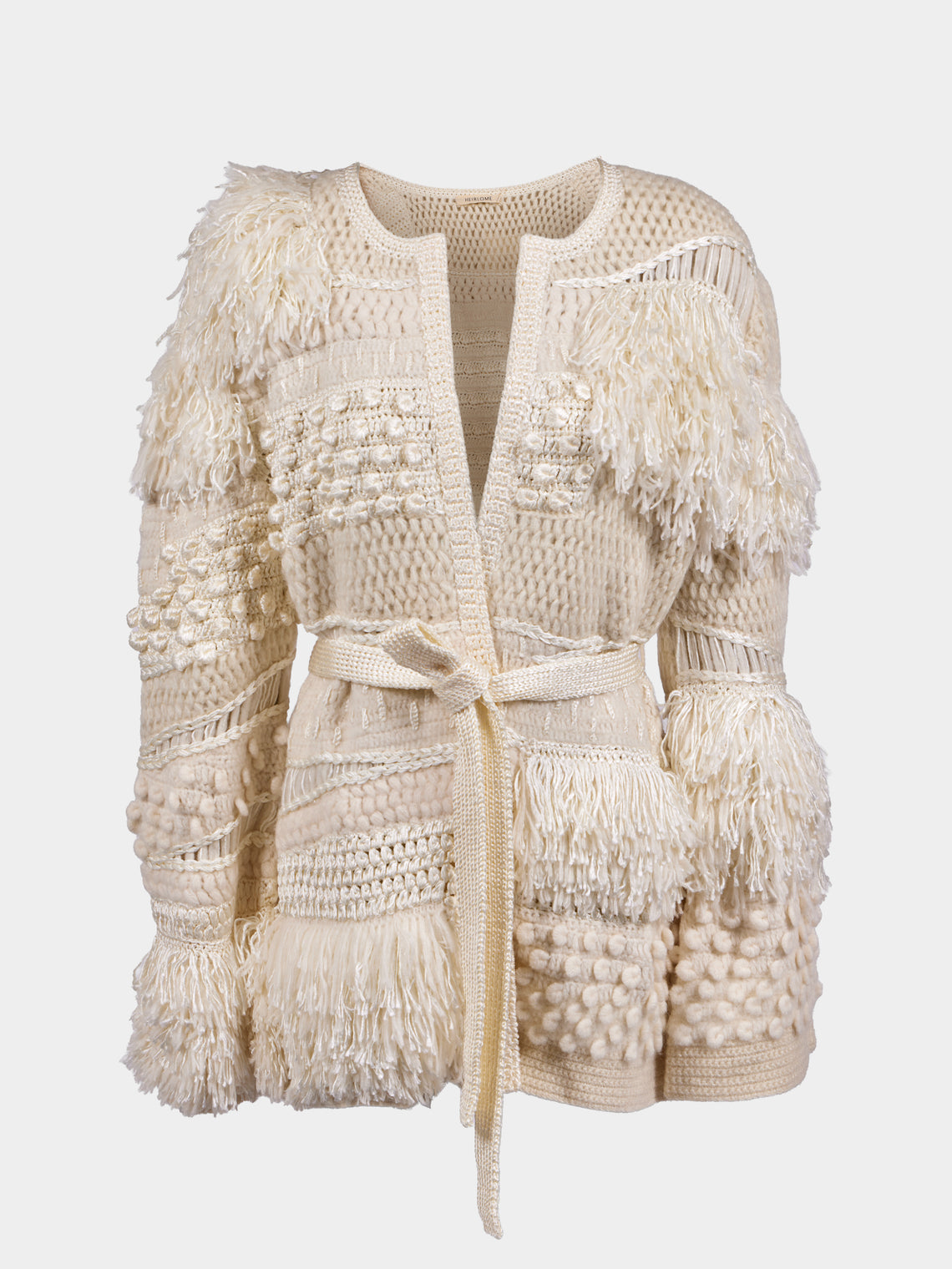 Heirlome - Vida Silk and Cashmere-Blend Cardigan | Size: XS - Cream - ABASK - 
