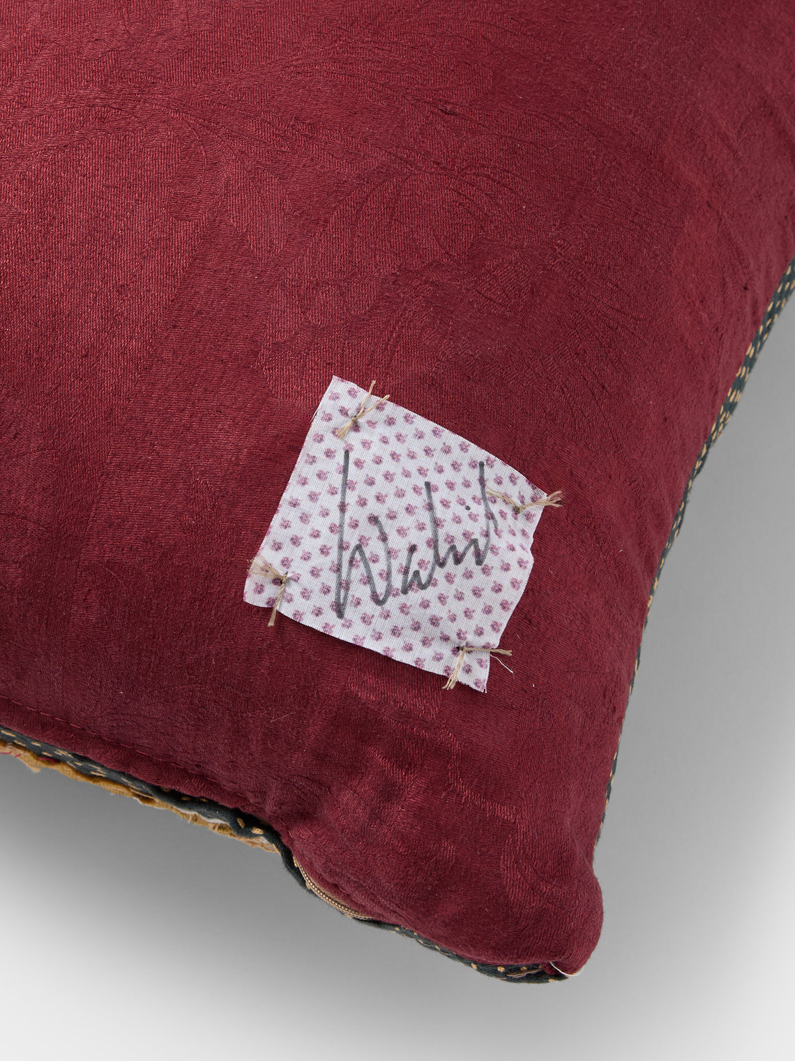 By Walid - 18th-Century French Aubusson Damask Cushion (21in/54cm) - Multiple - ABASK