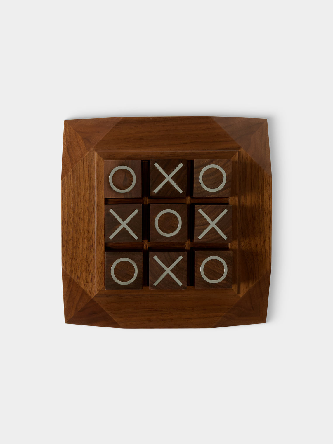 Linley - Lux Walnut Noughts and Crosses - Brown - ABASK