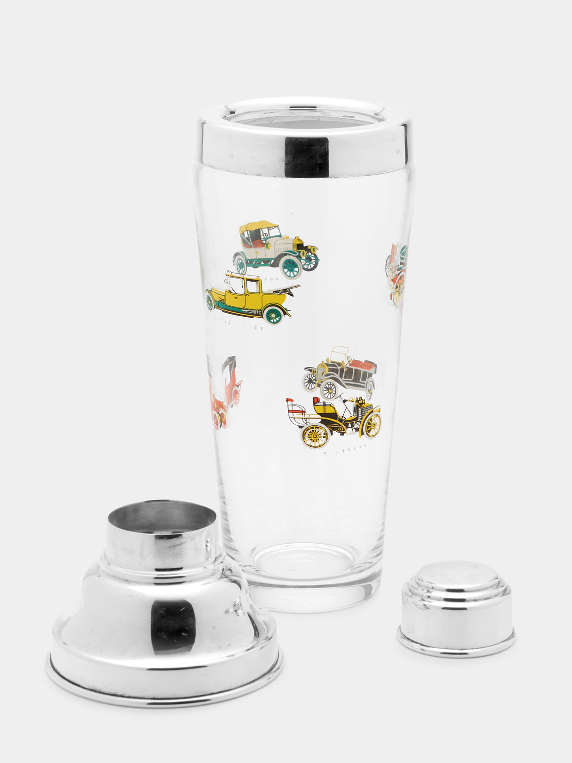 Antique and Vintage - 1960s Autocar Glass Cocktail Shaker -  - ABASK