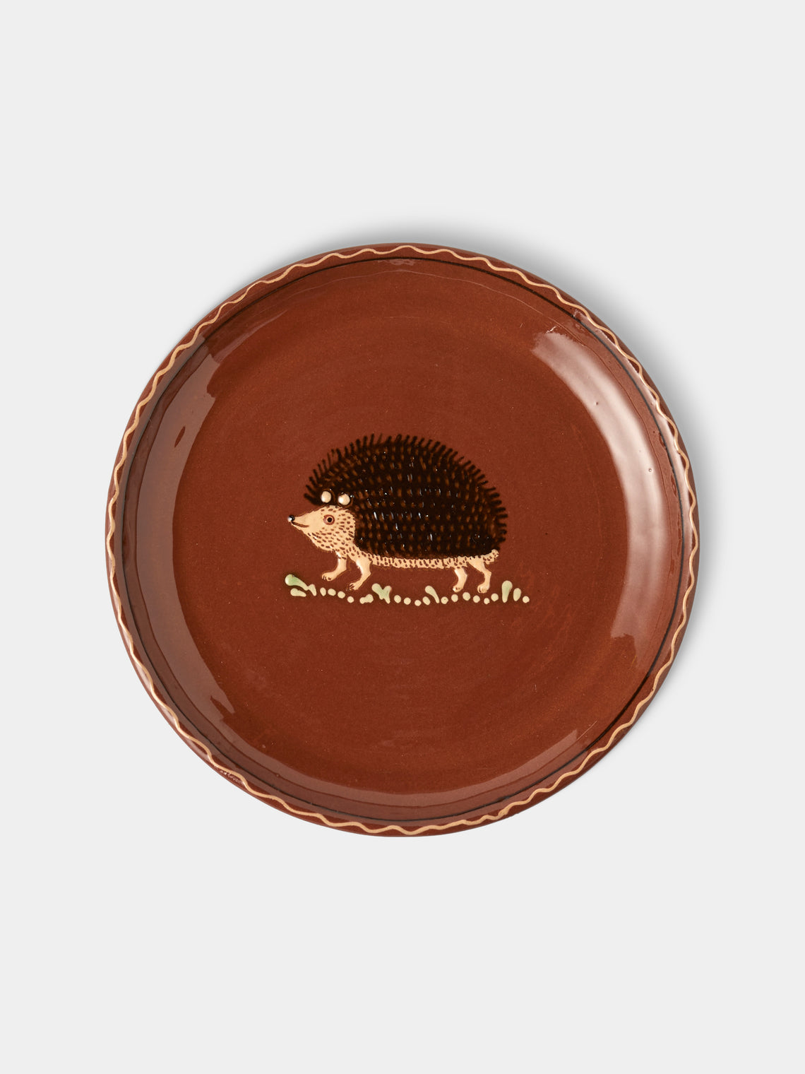 Poterie d’Évires - Animals Hand-Painted Ceramic Plates – 8in/20cm (Set of 8) - Multiple - ABASK