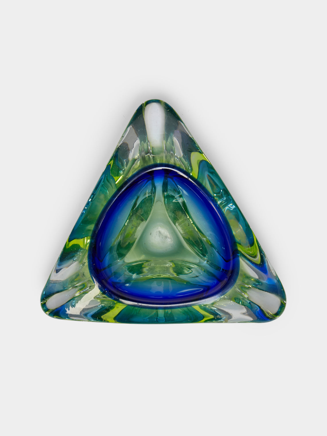 Antique and Vintage - 1960s Flavio Poli Murano Glass Ashtray -  - ABASK