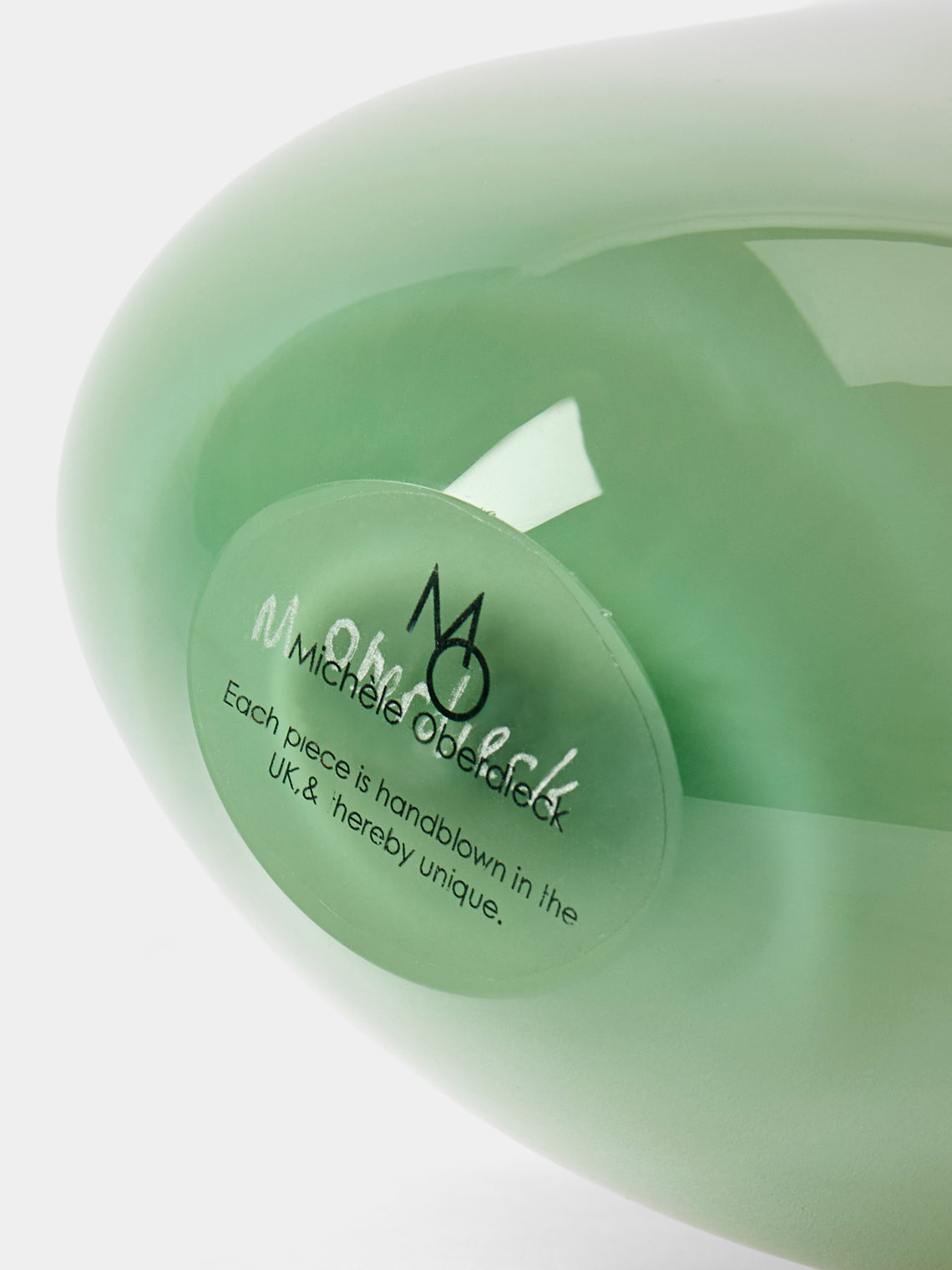 Michele Oberdieck - Ostfriesia Distraction I Hand-Blown Glass Bowl - Blue - ABASK