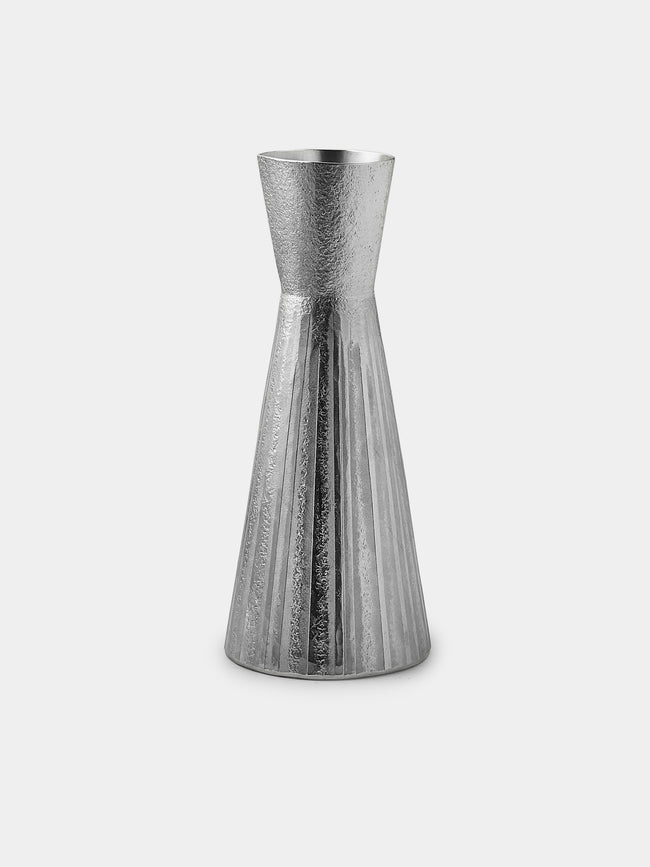 Seikado - Tokkuri Pewter Sake Flask (19oz/540ml) - Silver - ABASK - 