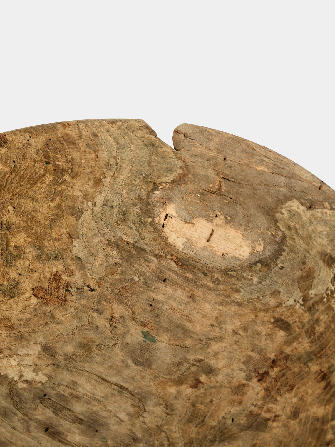 Iida Woodturning - Hand-Turned Oak Earth-Finish Bowl - Brown - ABASK