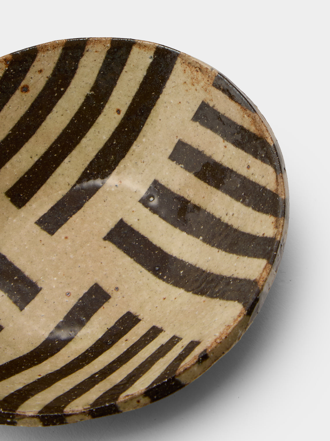 Makidani-gama - Nerikomi Ceramic Small Oval Bowls (Set of 5) - Multiple - ABASK