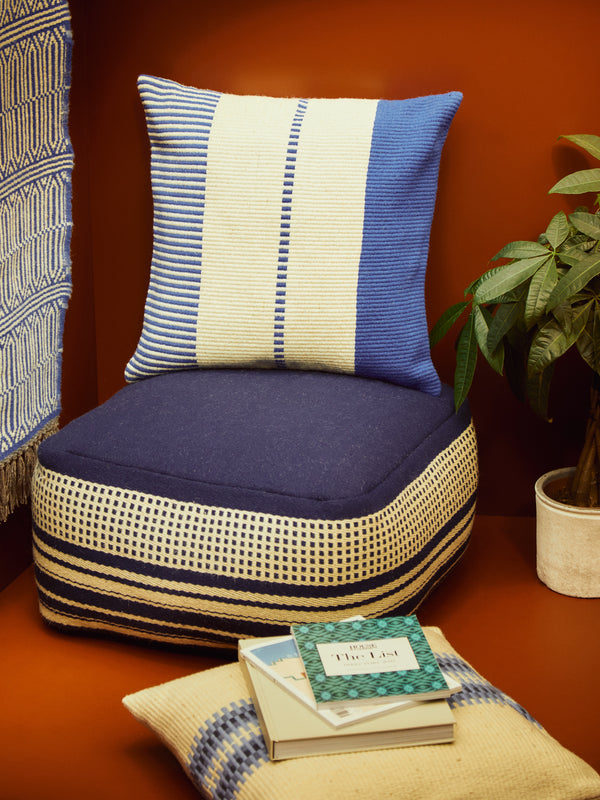 Fábrica Alentejana de Lanifícios - Handwoven Wool Cushion -  - ABASK