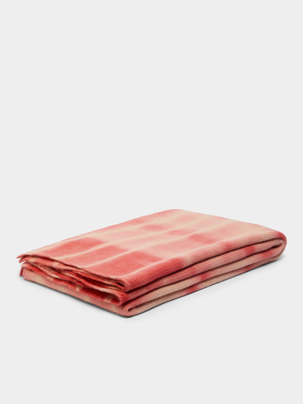 The Elder Statesman - Hot-Dye Cashmere Blanket -  - ABASK
