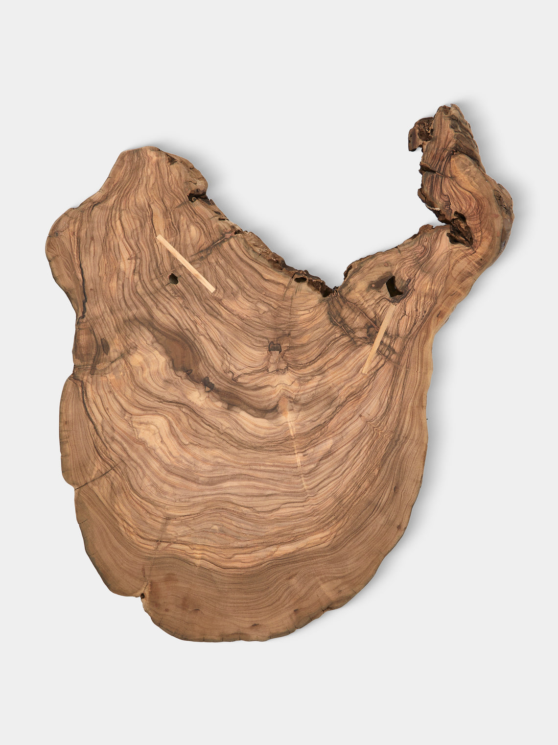 Art Brugi - Hand-Carved Olivewood Cheese Board - Brown - ABASK