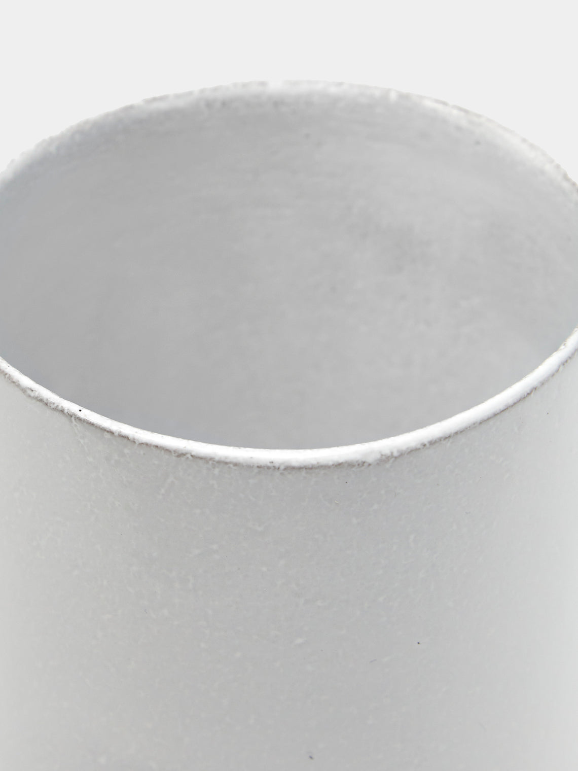 Astier de Villatte - Hand-Glazed Ceramic Vase - White - ABASK