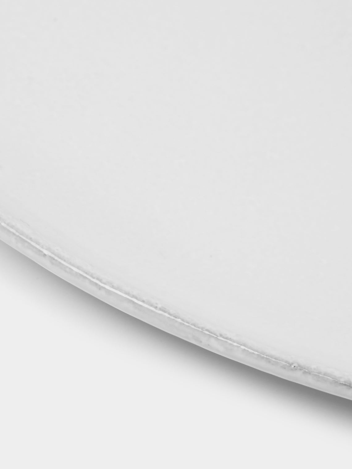 Astier de Villatte - Rien Hand-Glazed Ceramic Large Plate (Set of 2) - White - ABASK