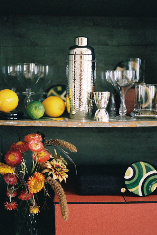 Zanetto - Acqua Silver-Plated Cocktail Shaker - Silver - ABASK