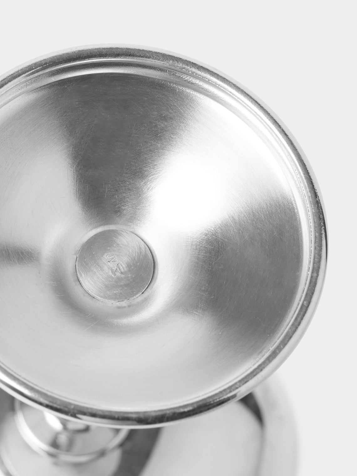 Jarosinski & Vaugoin - Silver-Plated and Burnt Lacquer Champagne Coupe - Silver - ABASK