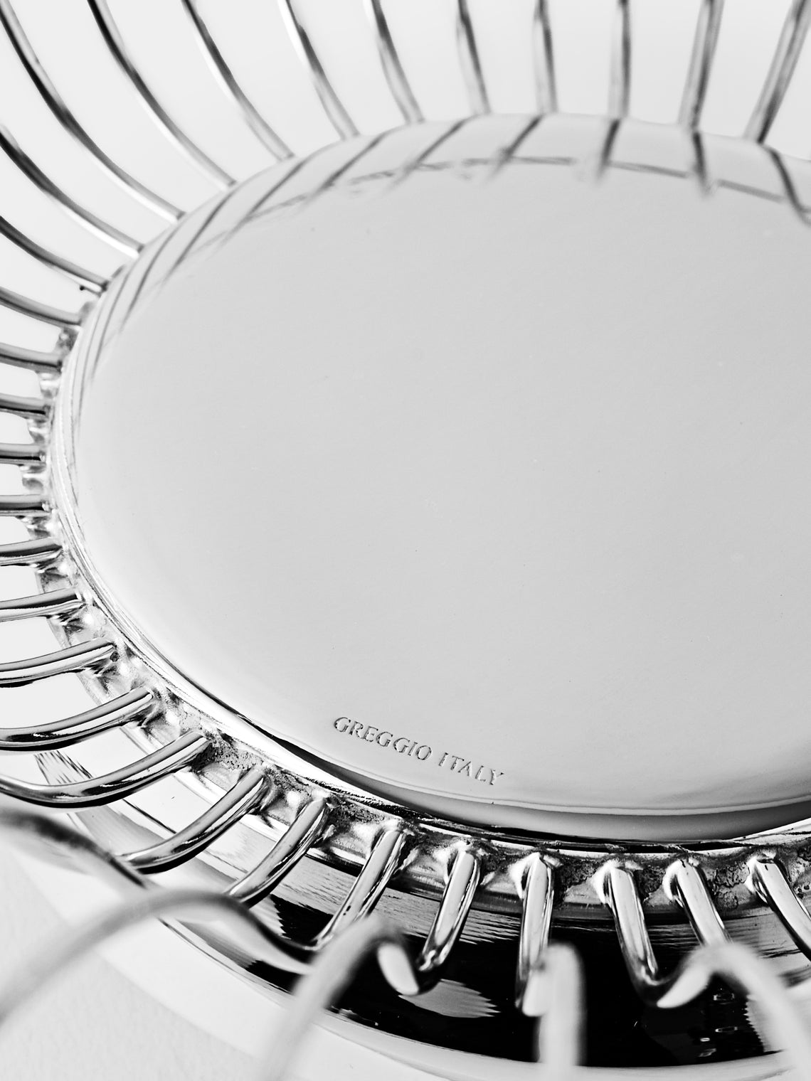 Greggio - English Silver-Plated Bread Basket - Silver - ABASK