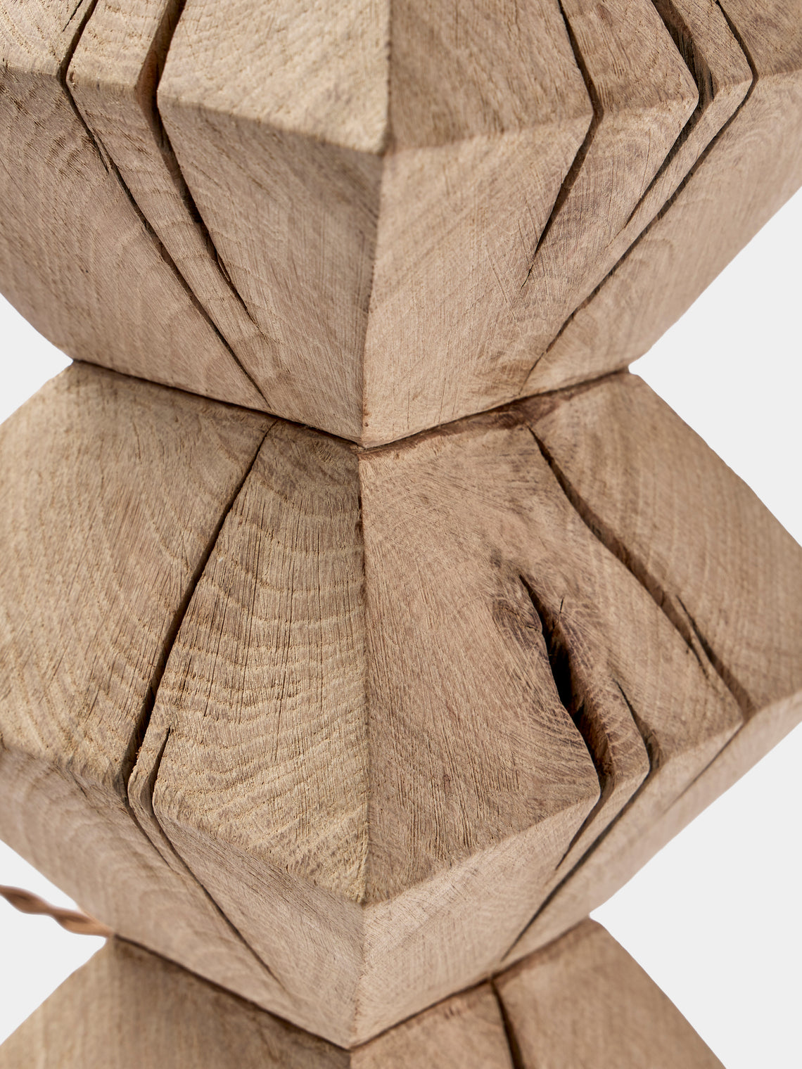 Jamie Gaunt Designs - No. 7 Natural Oak Table Lamp - Natural - ABASK