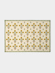 Anut Cairo - Ottoman Vase Hand-Printed Cotton Placemats (Set of 4) -  - ABASK - 
