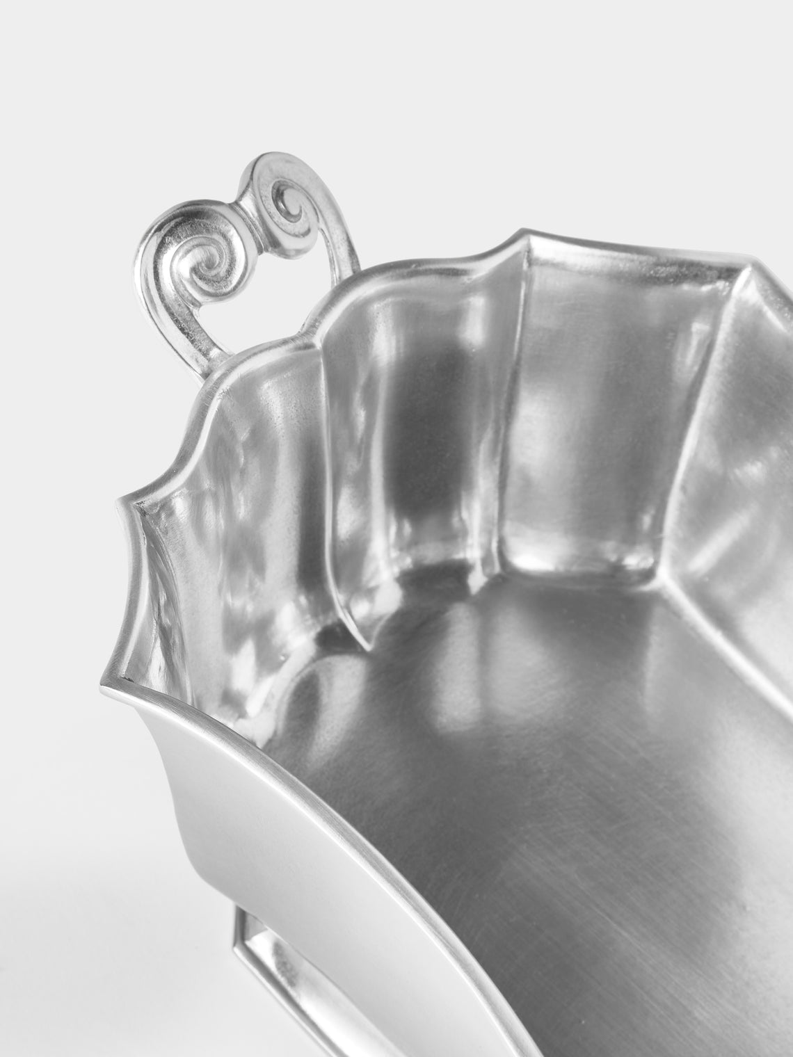 Cosi Tabellini - Lecce Mushroom Pewter Bowl - Silver - ABASK