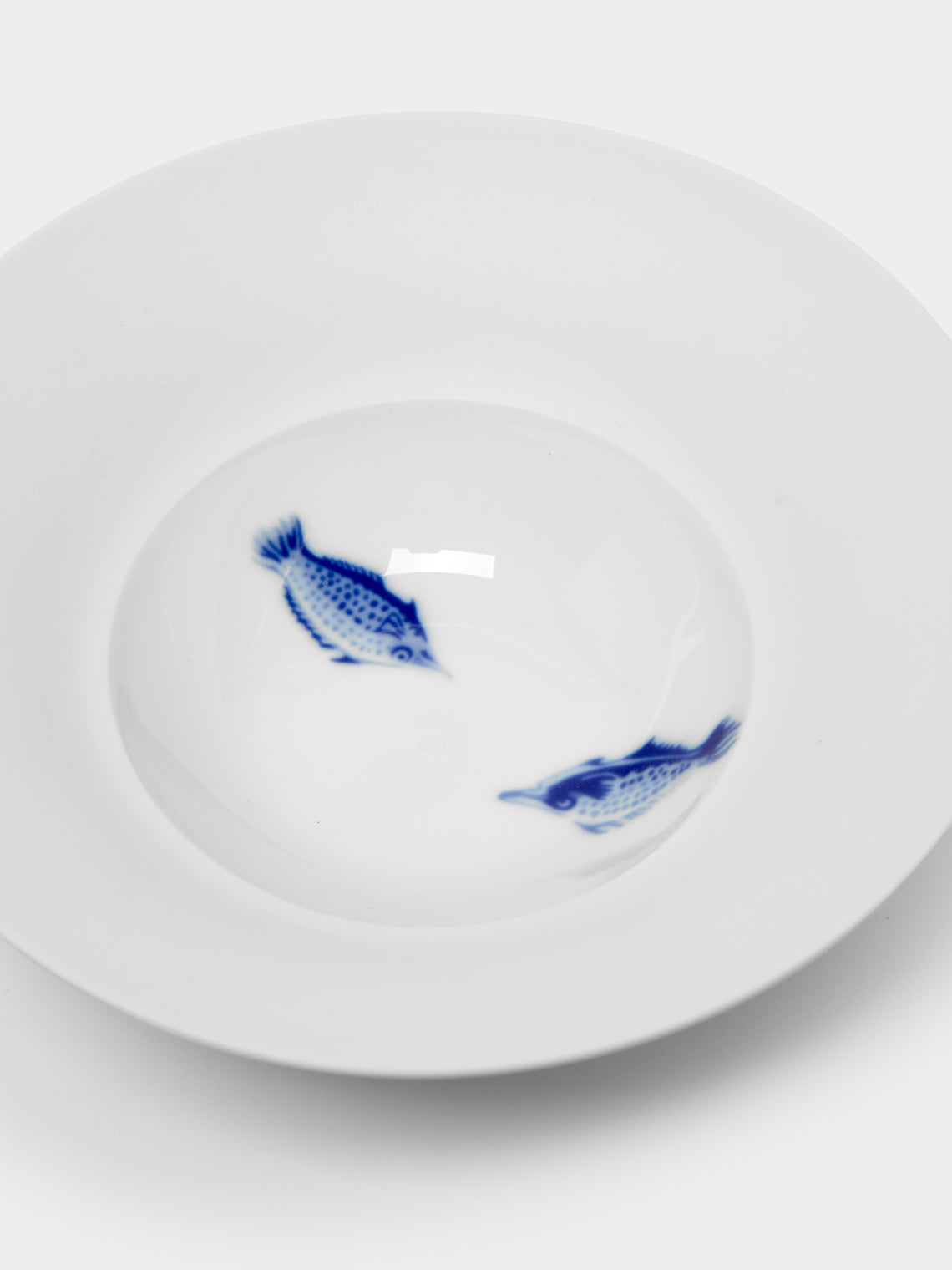 Hering Berlin - Ocean Porcelain Bowls (Set of 2) - White - ABASK